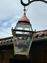 Grand lampadaire piètement fonte 1960 Réf 4261