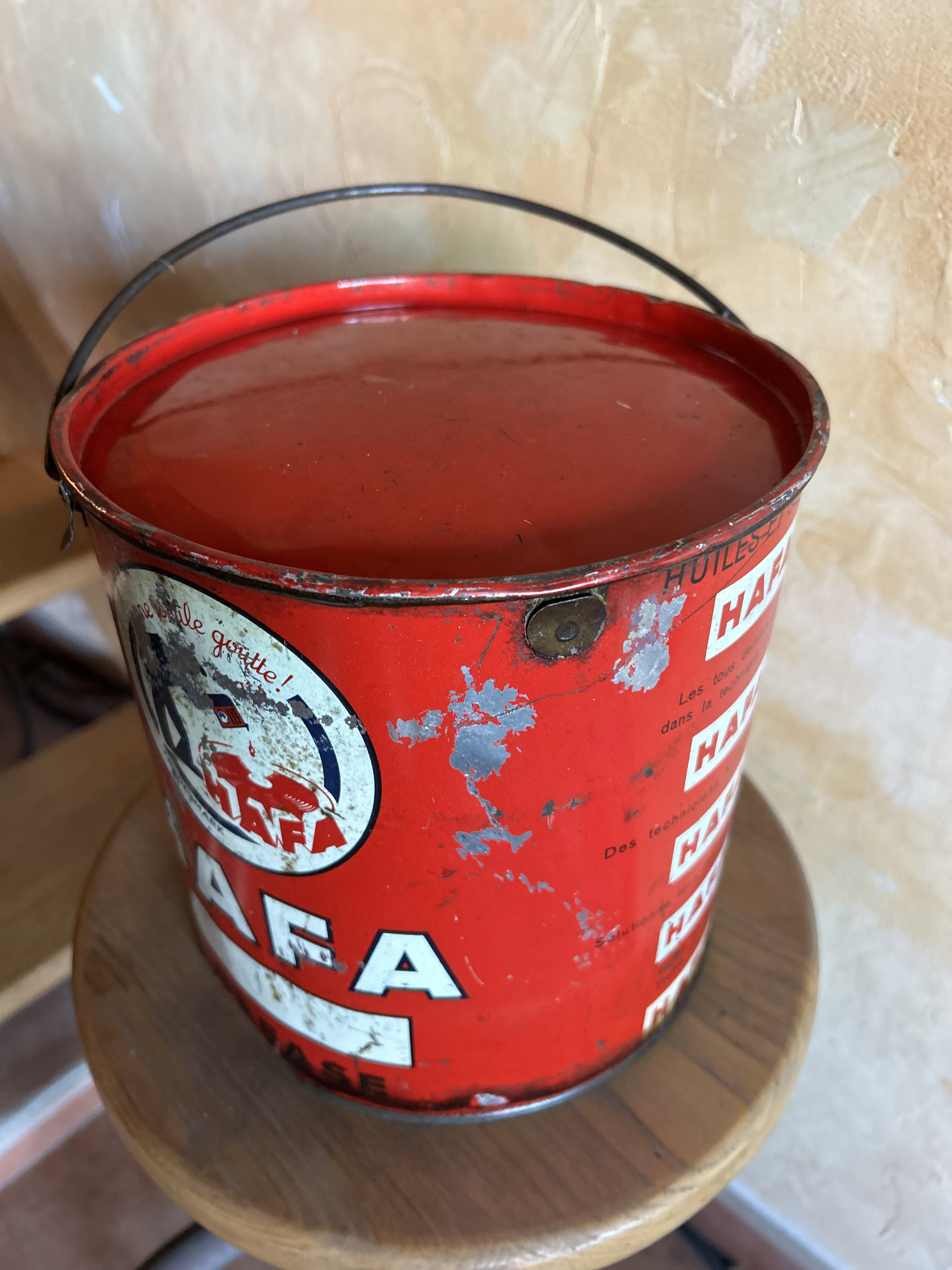 Grand pot à graisse HAFA 5Kg