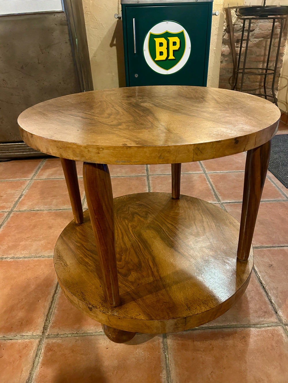 Guéridon Art Déco Double Plateau 1930