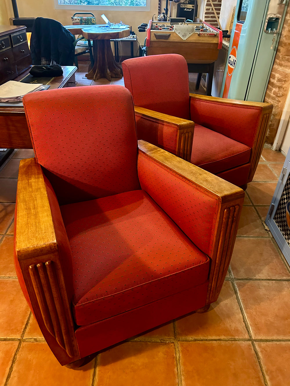 Paire de fauteuils Art Deco 1930 Réf 4367
