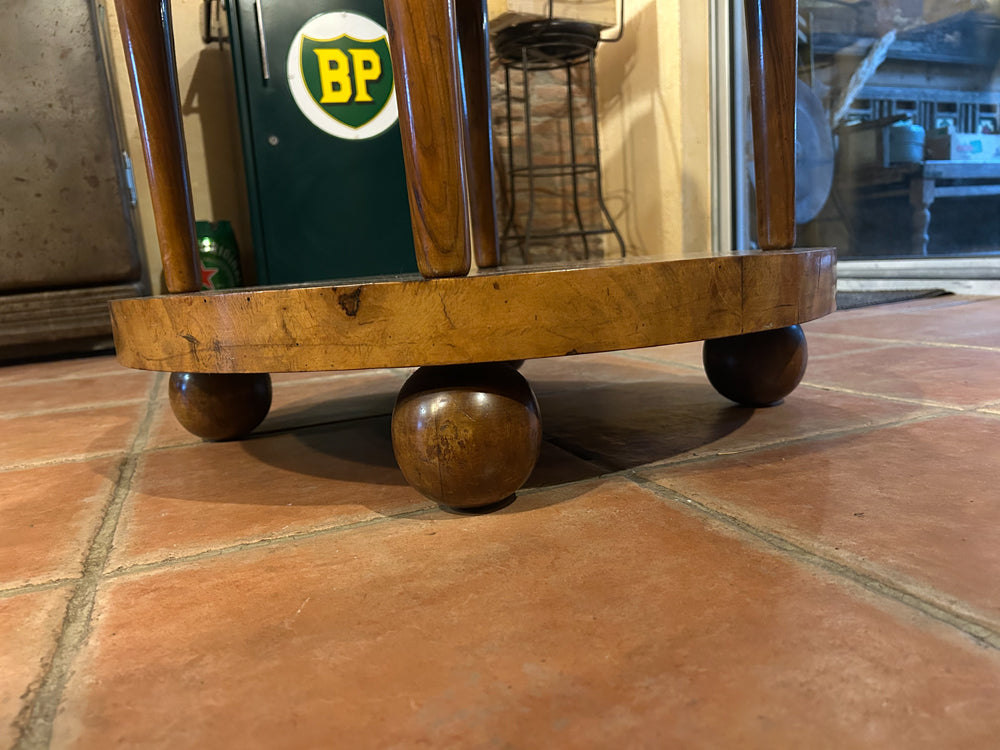 Guéridon Art Déco Double Plateau 1930