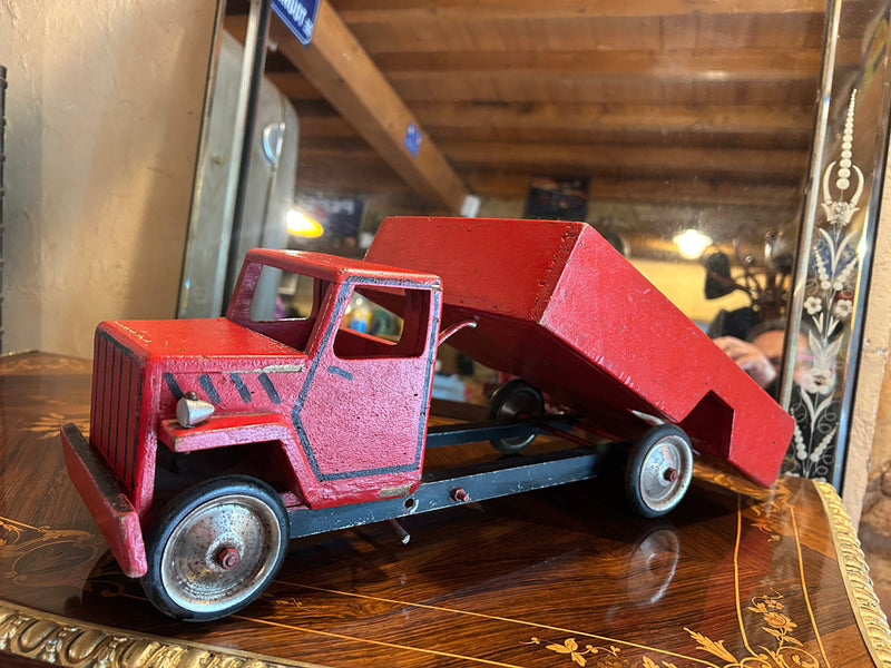 Jouet ancien camion bois 1950- Réf 4593