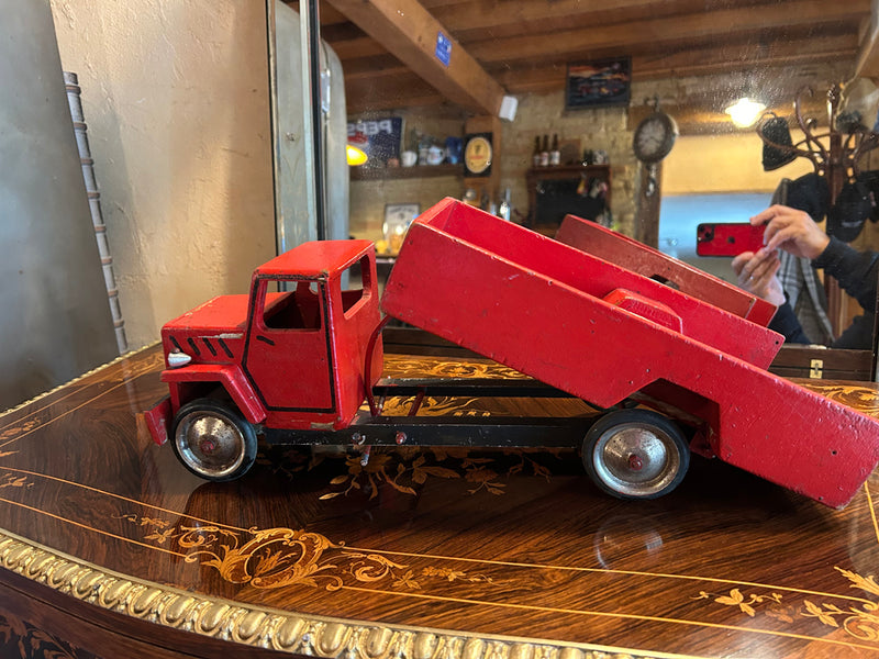 Jouet ancien camion bois 1950- Réf 4593