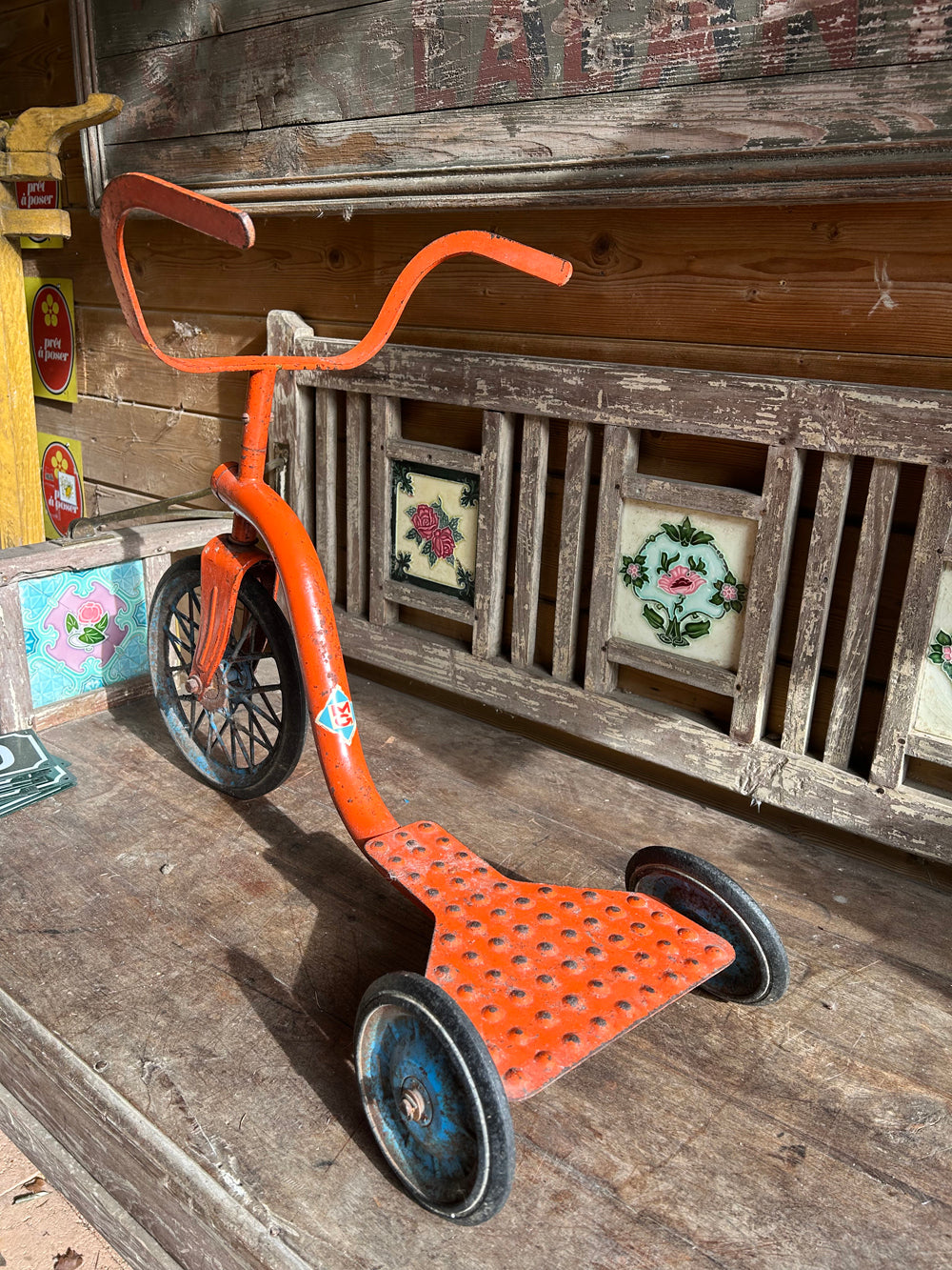Jouet tricycle vintage 1950/60 Réf 4432