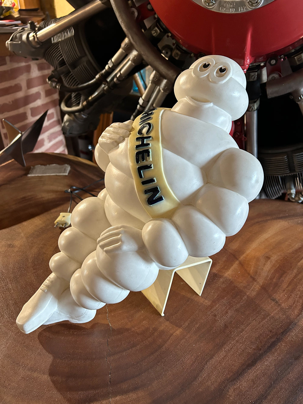 Lampe bonhomme Bibendum Michelin 1970 Réf 4190