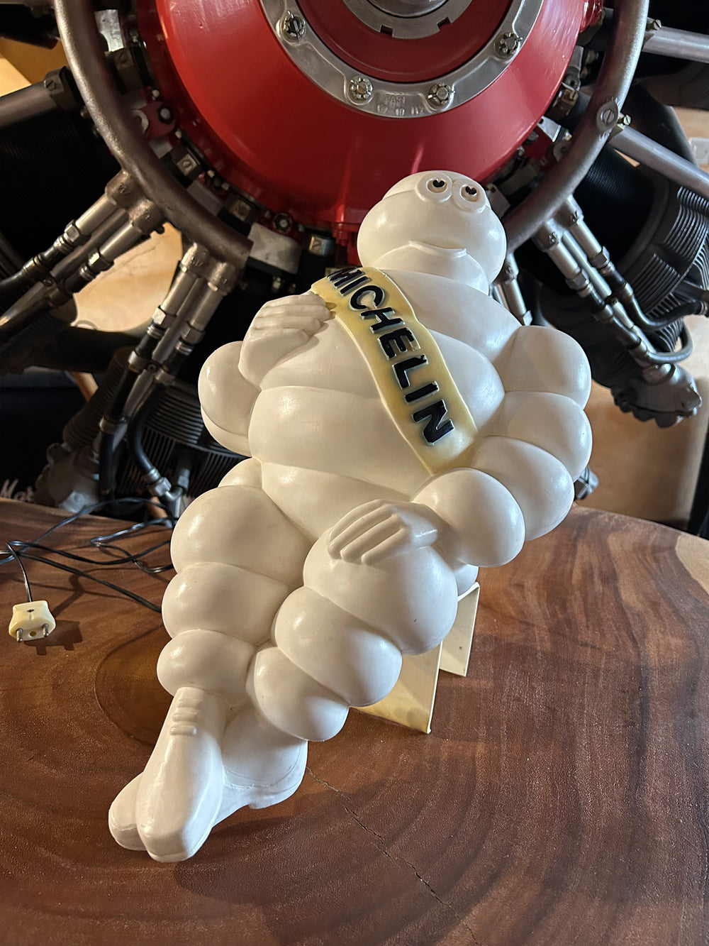 Lampe bonhomme Bibendum Michelin 1970 Réf 4190