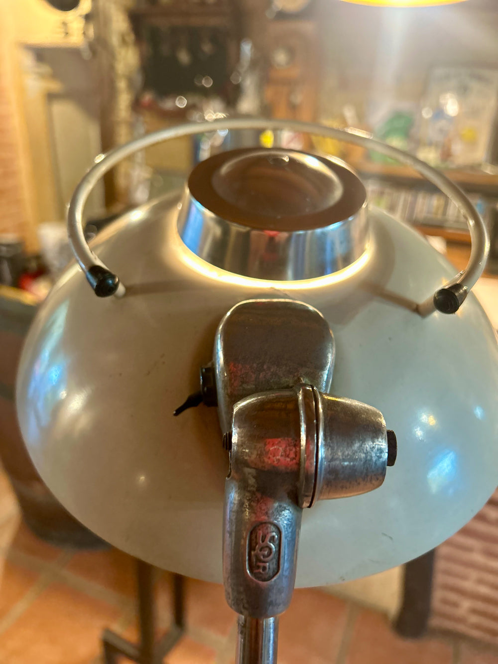 Lampe d'atelier SOLR ( Ferdinand Solere ) 1950/60 Réf 4356