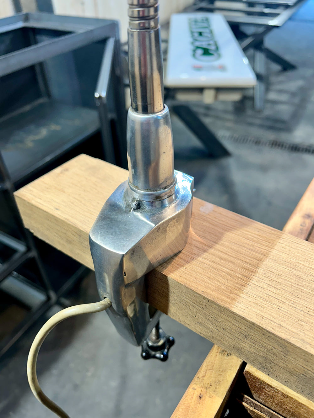 Lampe d'atelier jumo modèle 215  Réf 4344