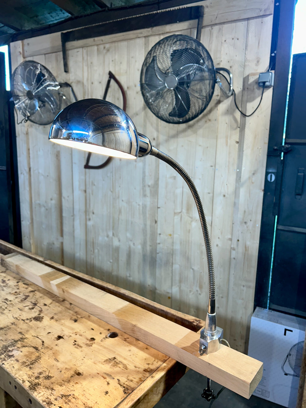 Lampe d'atelier jumo modèle 215  Réf 4344