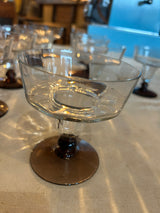 Lot de 9 coupes à champagne ART DECO - Réf 4590