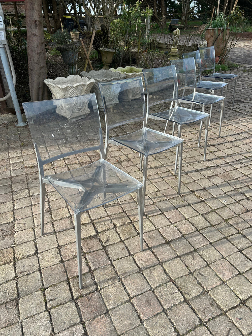 Lot de 6 chaises design " Dondoli/Pocci année 2002 Réf 4427