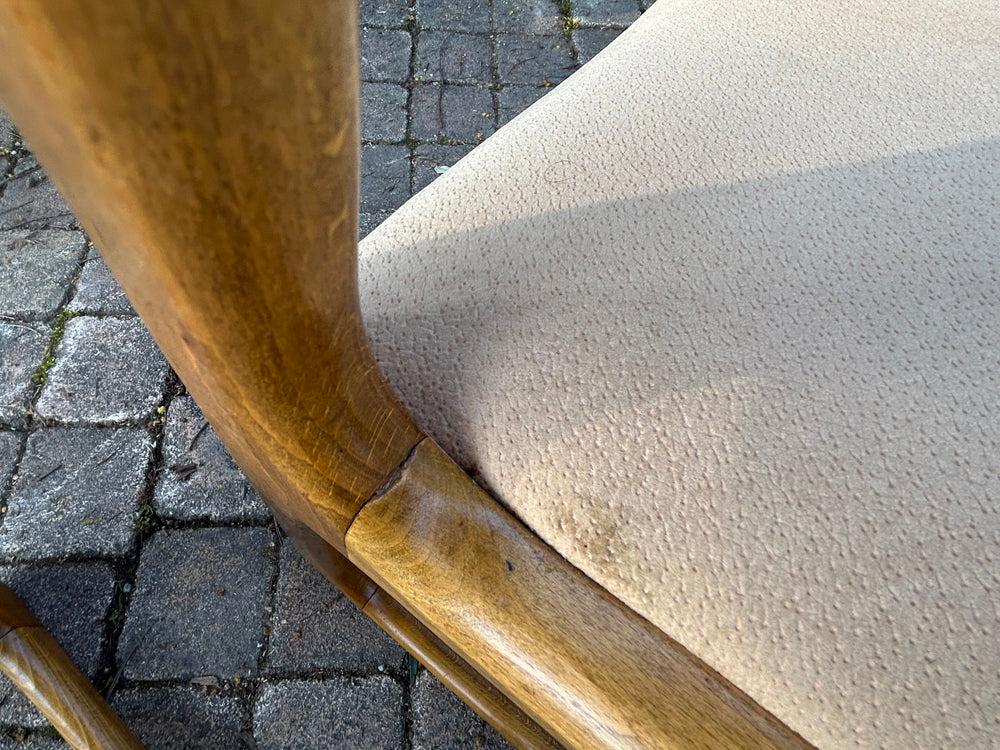 Lot de chaises traineau Baumann 1960 Réf 4445