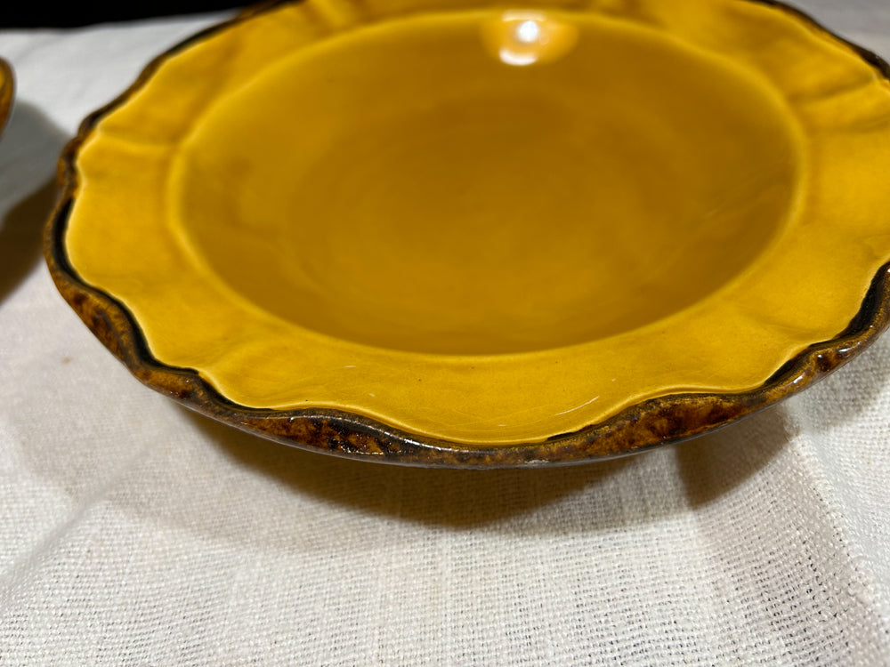 Lot de 8 assiettes creuses Faïences Haute Provence ADP  Réf 4163