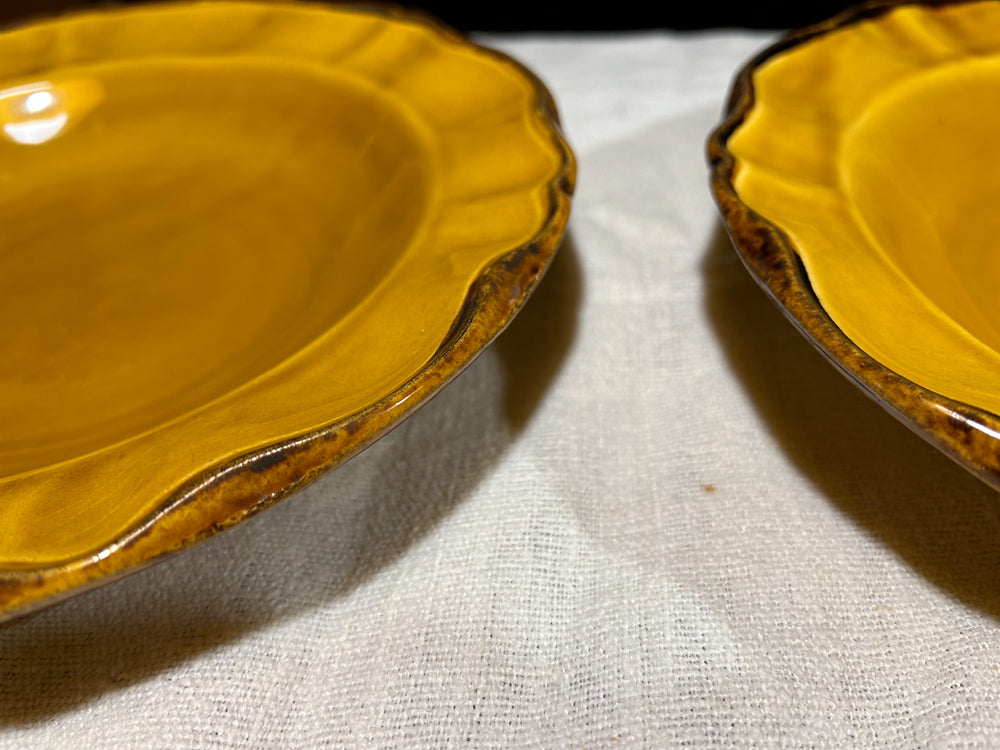 Lot de 8 assiettes creuses Faïences Haute Provence ADP  Réf 4163