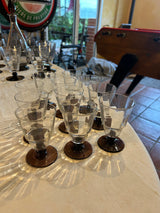 Lot de 11 verres à liqueur ART DECO - Réf 4592