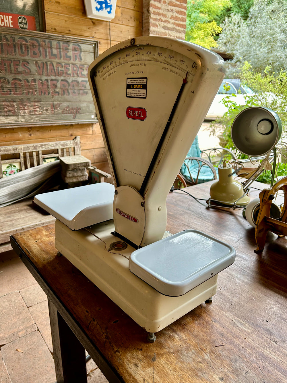 Balance d'épicerie Berkel 1960 Réf 4240