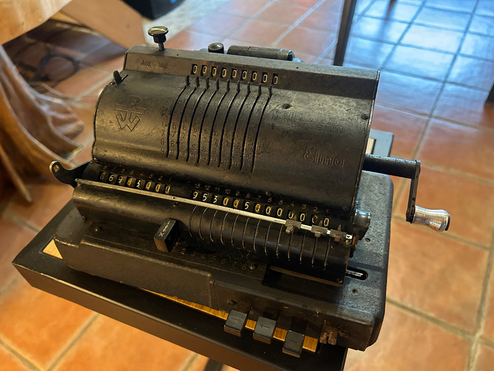 Machine à calculer Hamann 1940 / 50 - Réf 4612