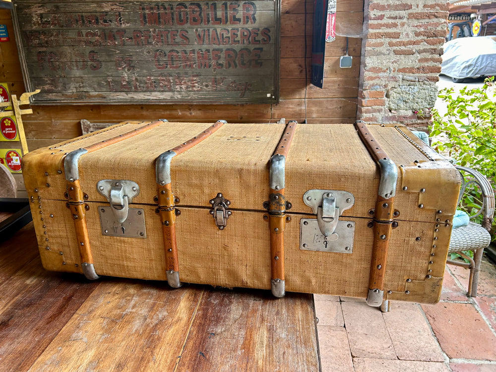 Malle de voyage année 30 Réf 4301