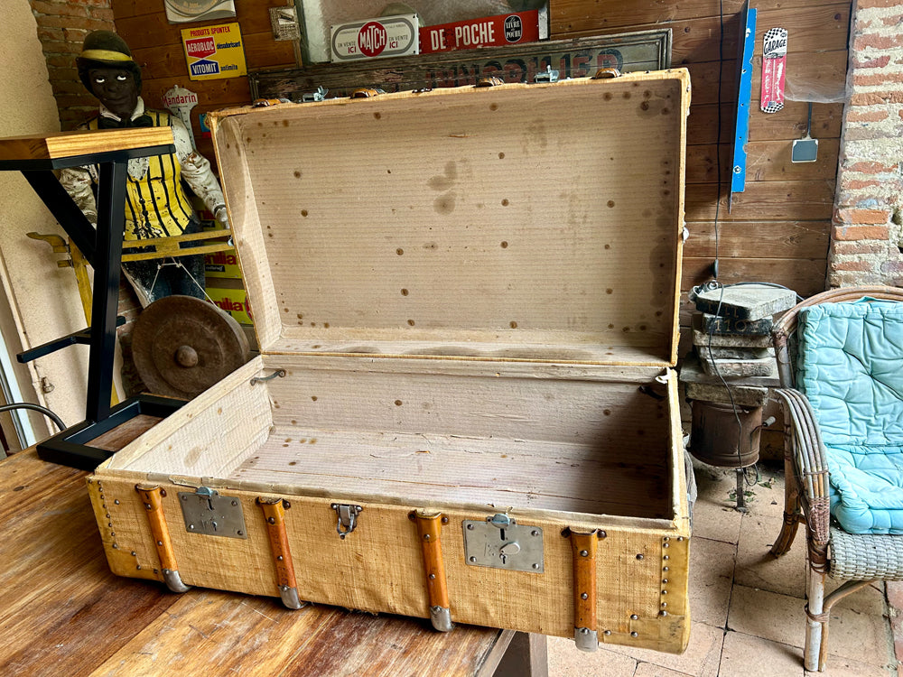 Malle de voyage année 30 Réf 4301