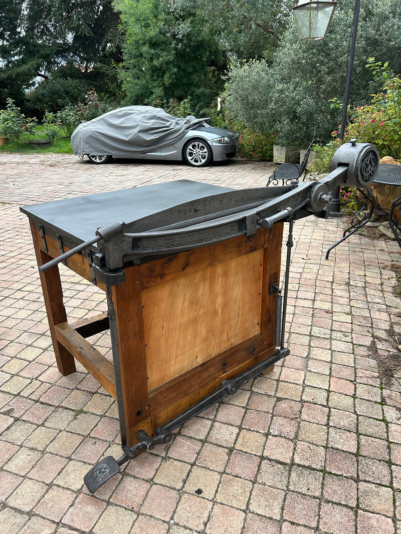 Massicot d'imprimerie époque 1900 Réf 4565