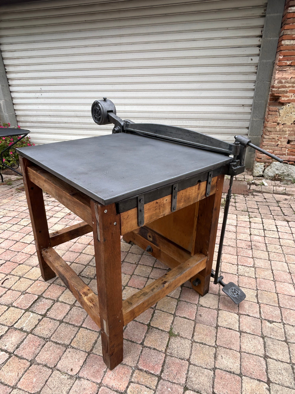 Massicot d'imprimerie époque 1900 Réf 4565