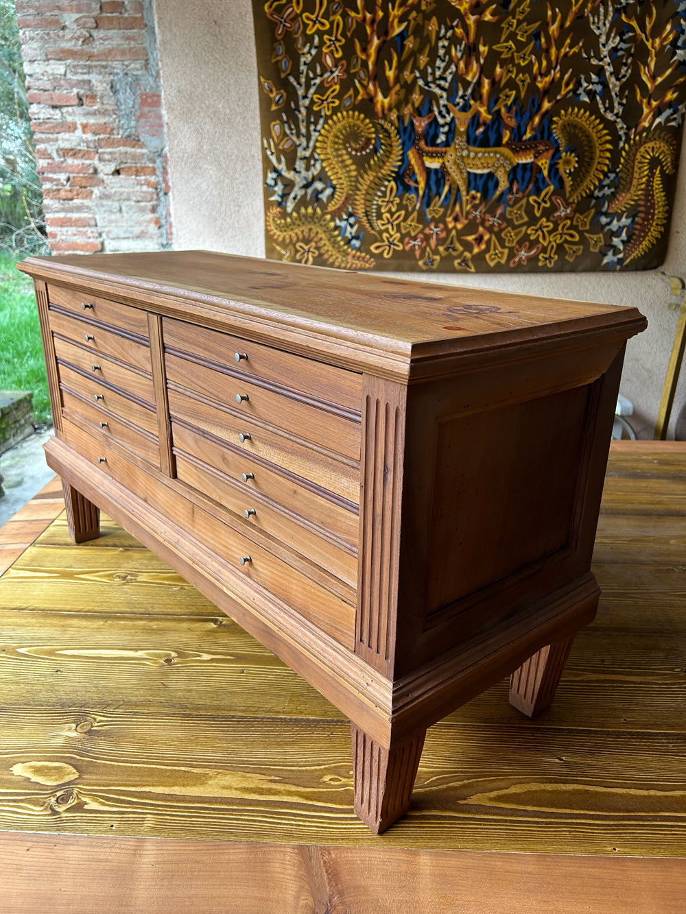 Meuble de Bijoutier 11 Tiroirs époque 1950 Réf 4216