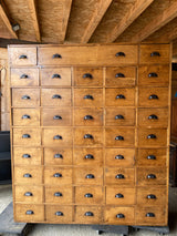 Meuble de métier 43 tiroirs 1920/30 Réf 4469