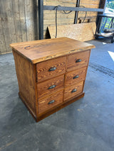Meuble de métier 6 tiroirs 1900- Réf 4586