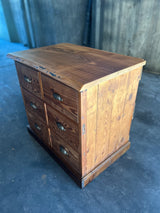 Meuble de métier 6 tiroirs 1900- Réf 4586