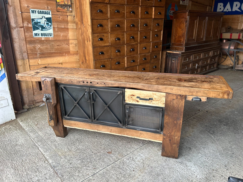 Etabli menuiserie modifié Réf 4468