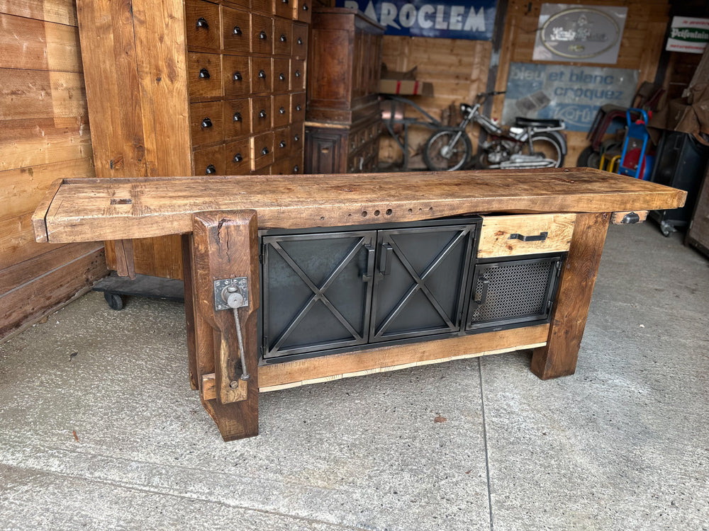 Etabli menuiserie modifié Réf 4468