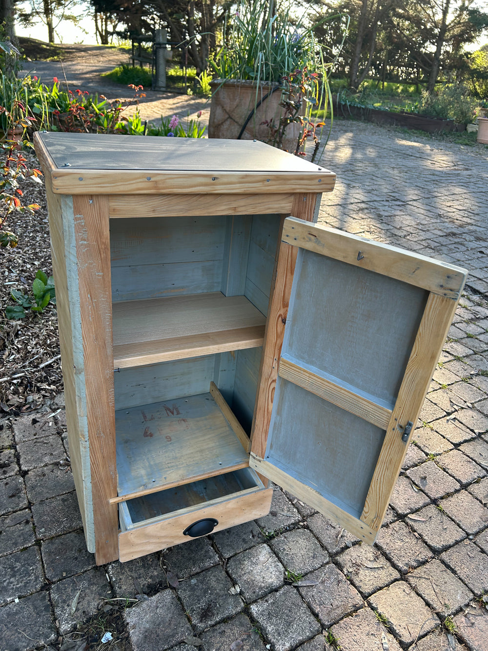 Buffet d'Atelier 1 porte & 1 tiroir Réf 4236