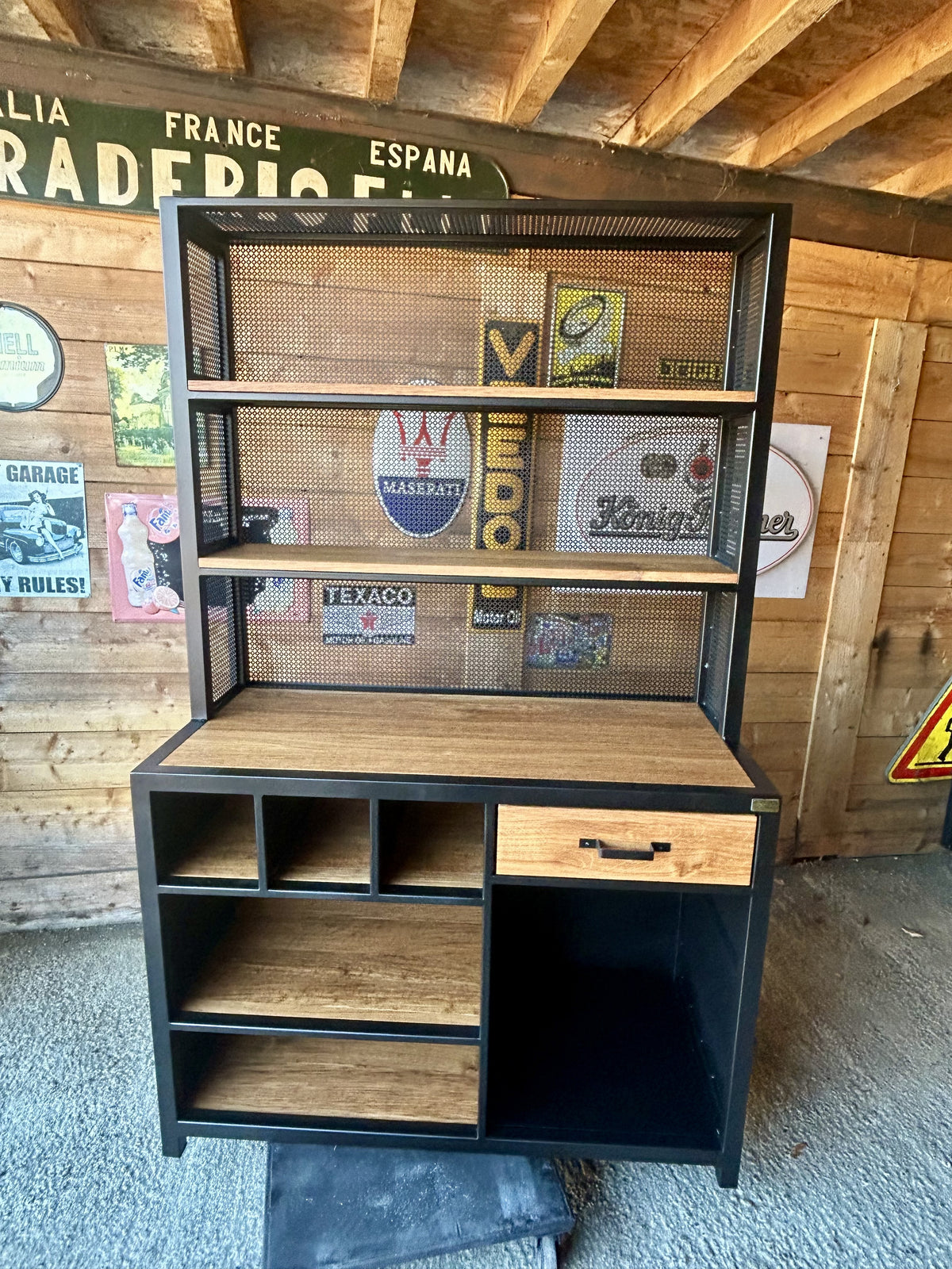Meuble d'office de restauration design industriel - RF4763