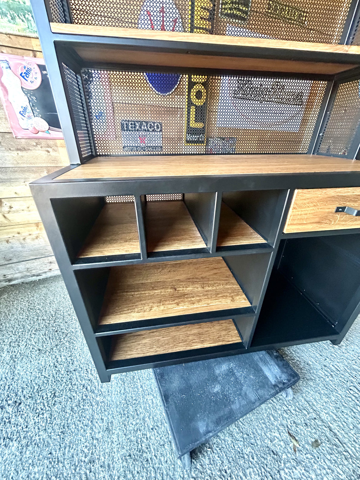 Meuble d'office de restauration design industriel - RF4763