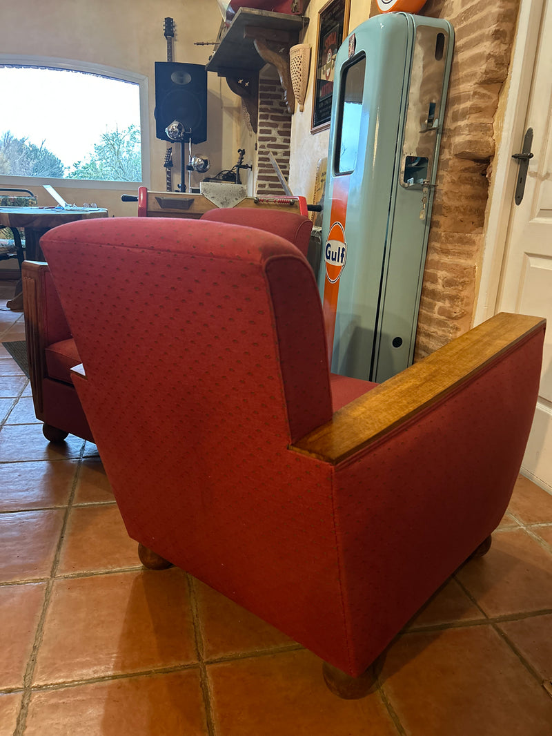 Paire de fauteuils Art Deco 1930 Réf 4367