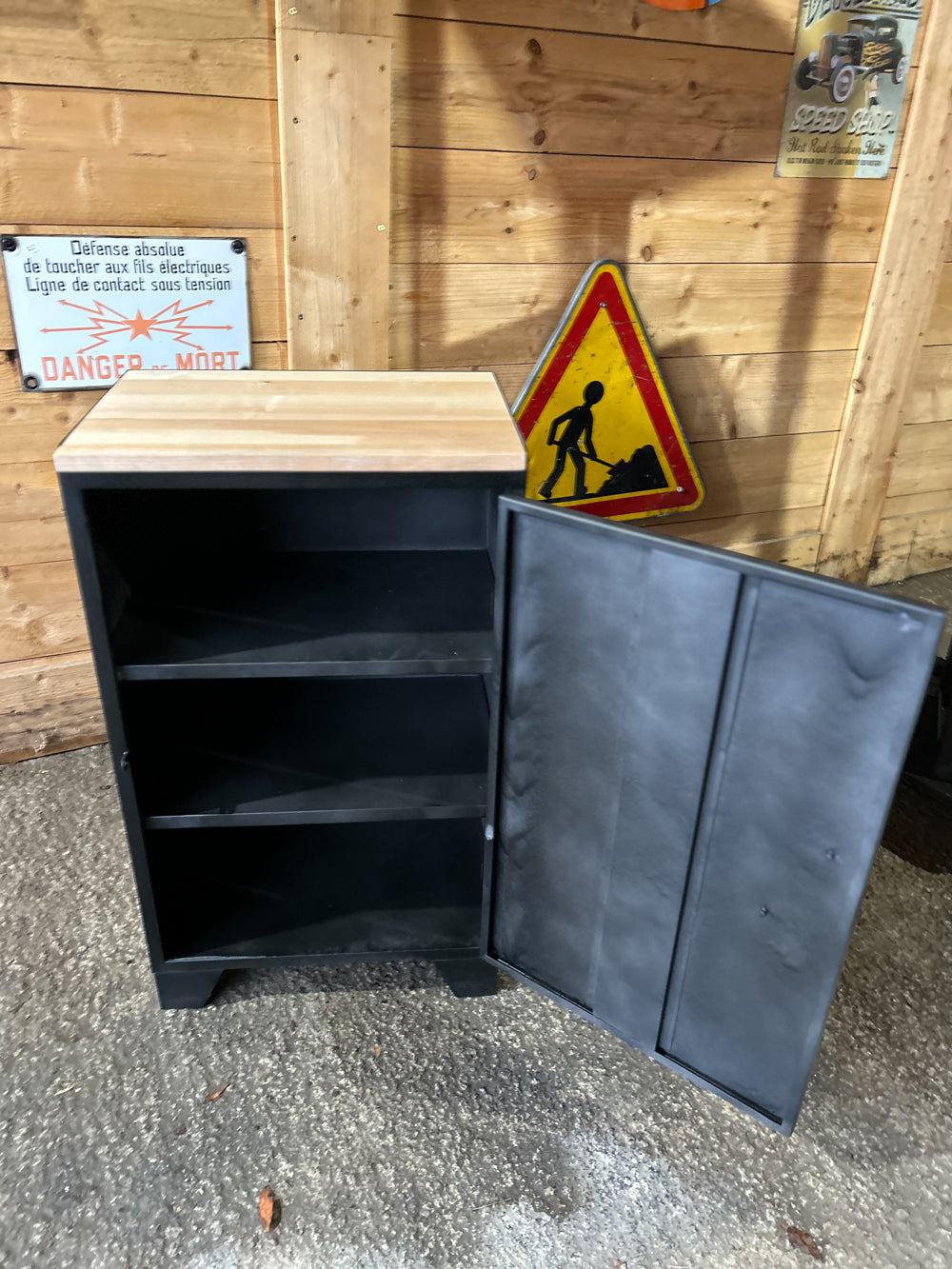 Petit buffet d'atelier 1950 réf 4140