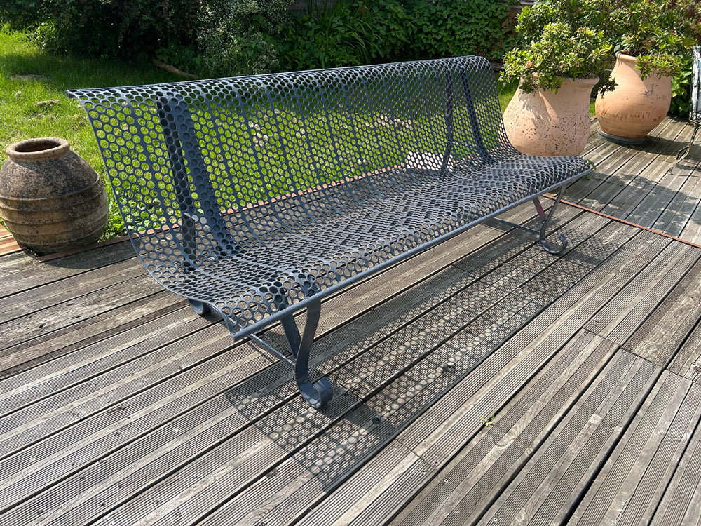 Banc de jardin René Malaval  1950/60 Réf 4494