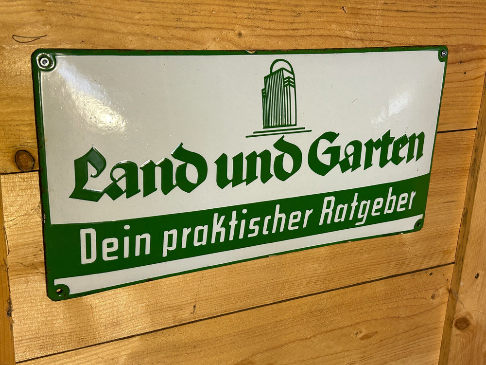 Plaque émaillée Allemande réf 4105