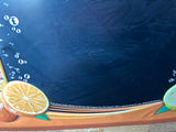 Tôle publicitaire FANTA 1990 Réf 4523