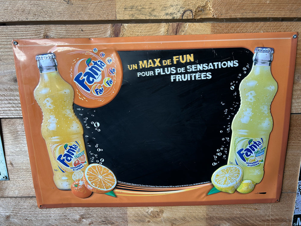 Tôle publicitaire FANTA 1990 Réf 4523