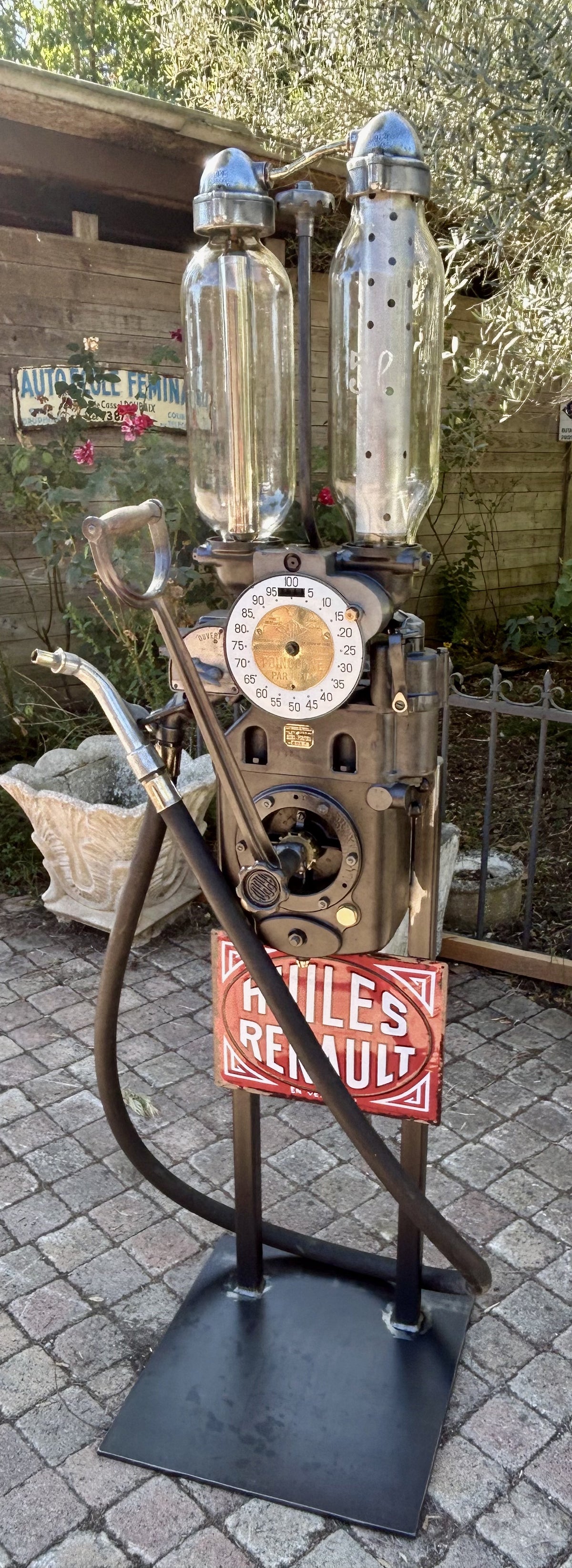 Pompe essence Bijaugeur Satam 1930 - RF 4751