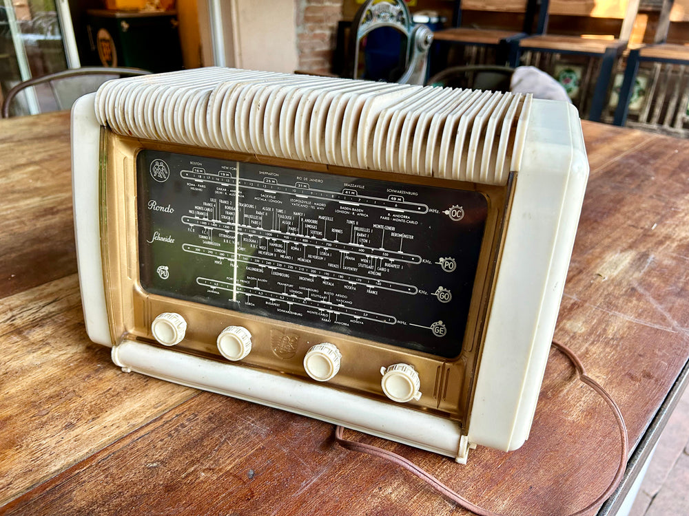 Poste TSF Schneider Rondo 1955 Réf 4476