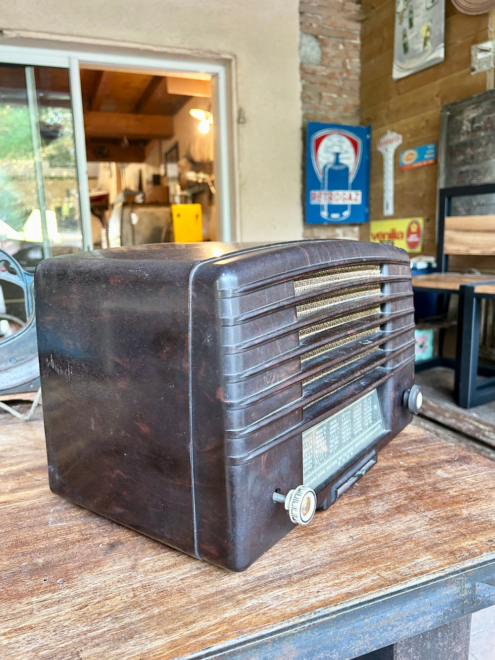 Poste radio TSF bakelite 1950 Réf  4477