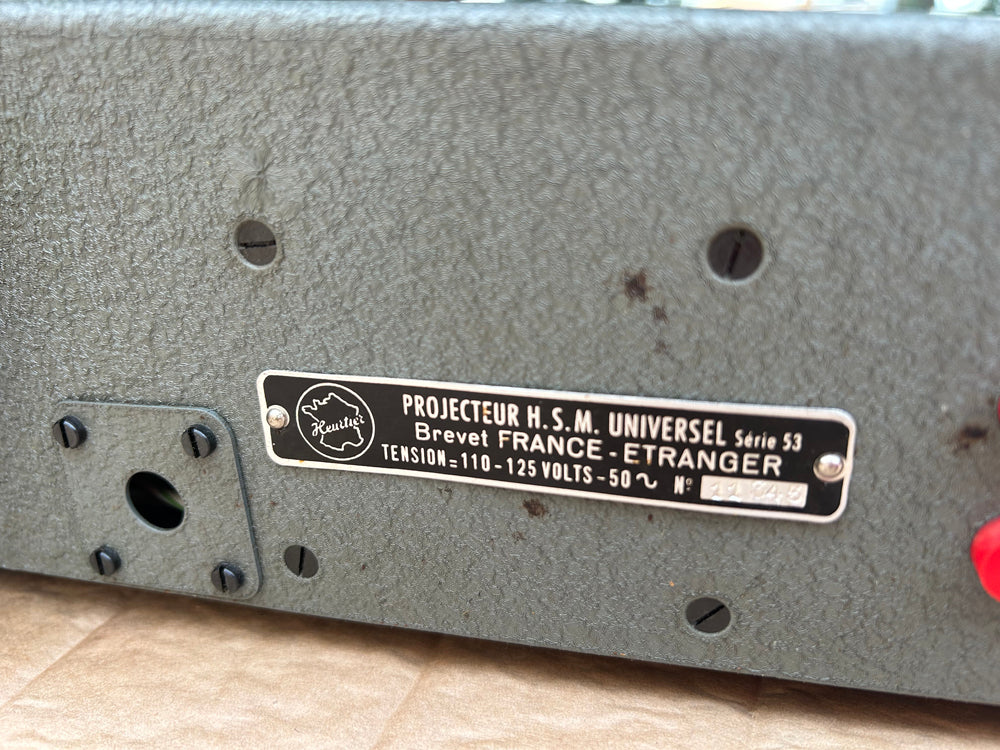 Projecteur cinéma " Heurtier " Serie 53 / 1956. réf 4423