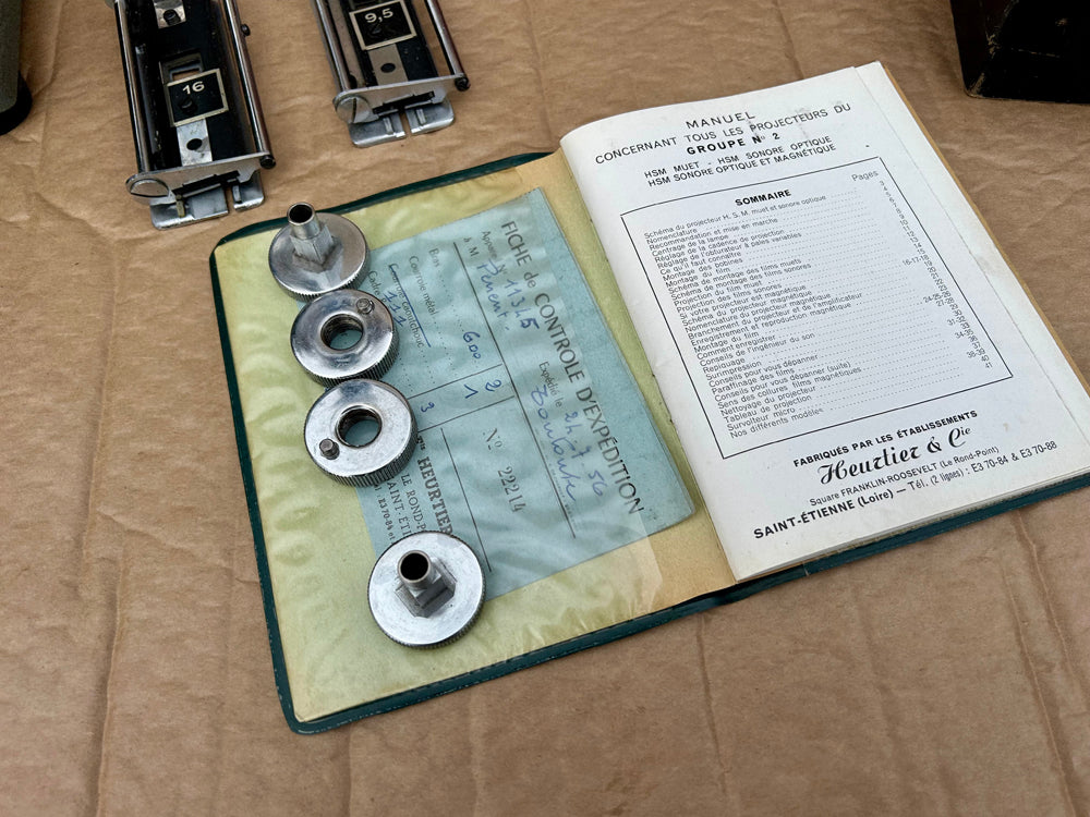 Projecteur cinéma " Heurtier " Serie 53 / 1956. réf 4423
