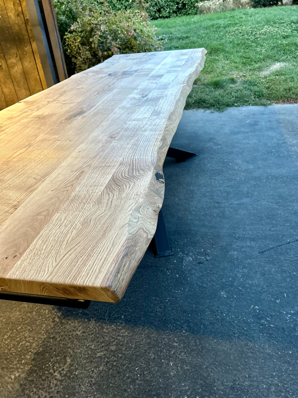 Table design industrielle avec rallonge  Réf 4045 Prix de base : 1400