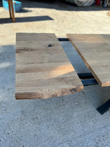 Table design industrielle avec rallonge  Réf 4045 Prix de base : 1400