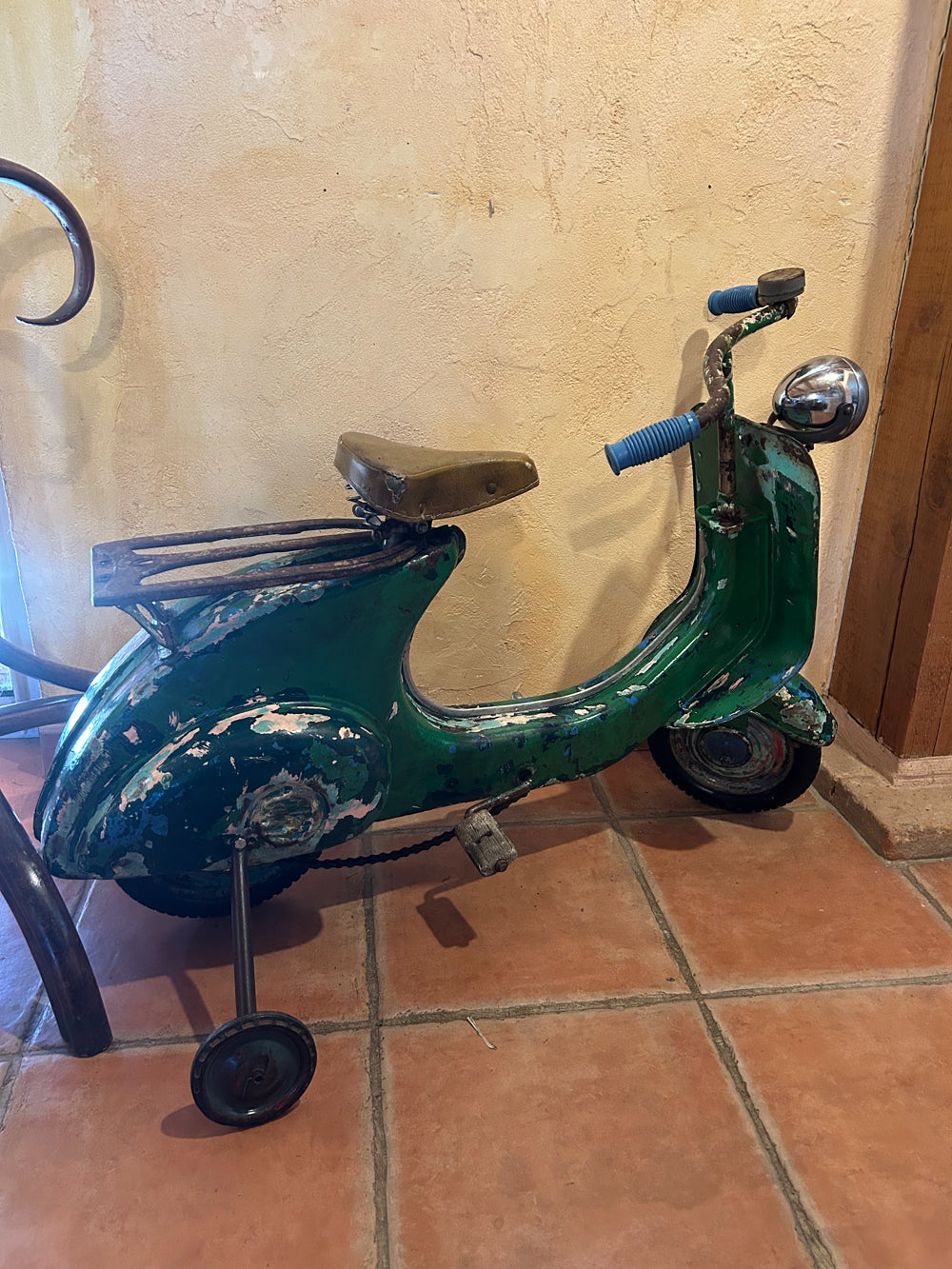 Rare Vespa à pédale Pierre - Gui 1950/60 Réf 4402