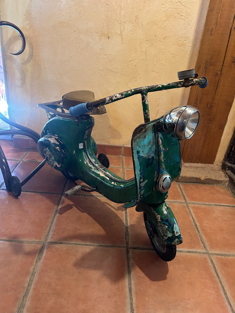 Rare Vespa à pédale Pierre - Gui 1950/60 Réf 4402