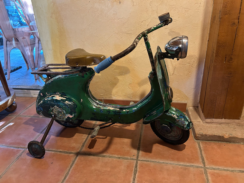 Rare Vespa à pédale Pierre - Gui 1950/60 Réf 4402